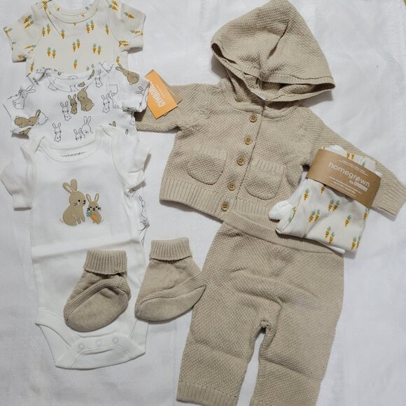 Gymboree Homegrown 100% organic Cotton Up To 7 lbs. NWT Lot. Mixed Bin Z33 - Picture 2 of 8